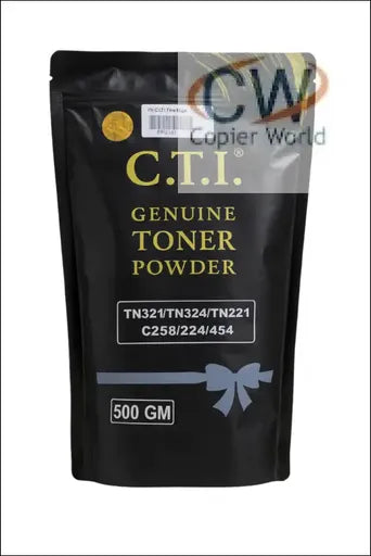 Cti Black Toner 500gm for konica Zc224 C284 C364 - TONERS